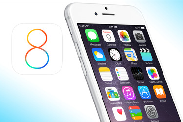 Apple iOS 8 on iPhone
